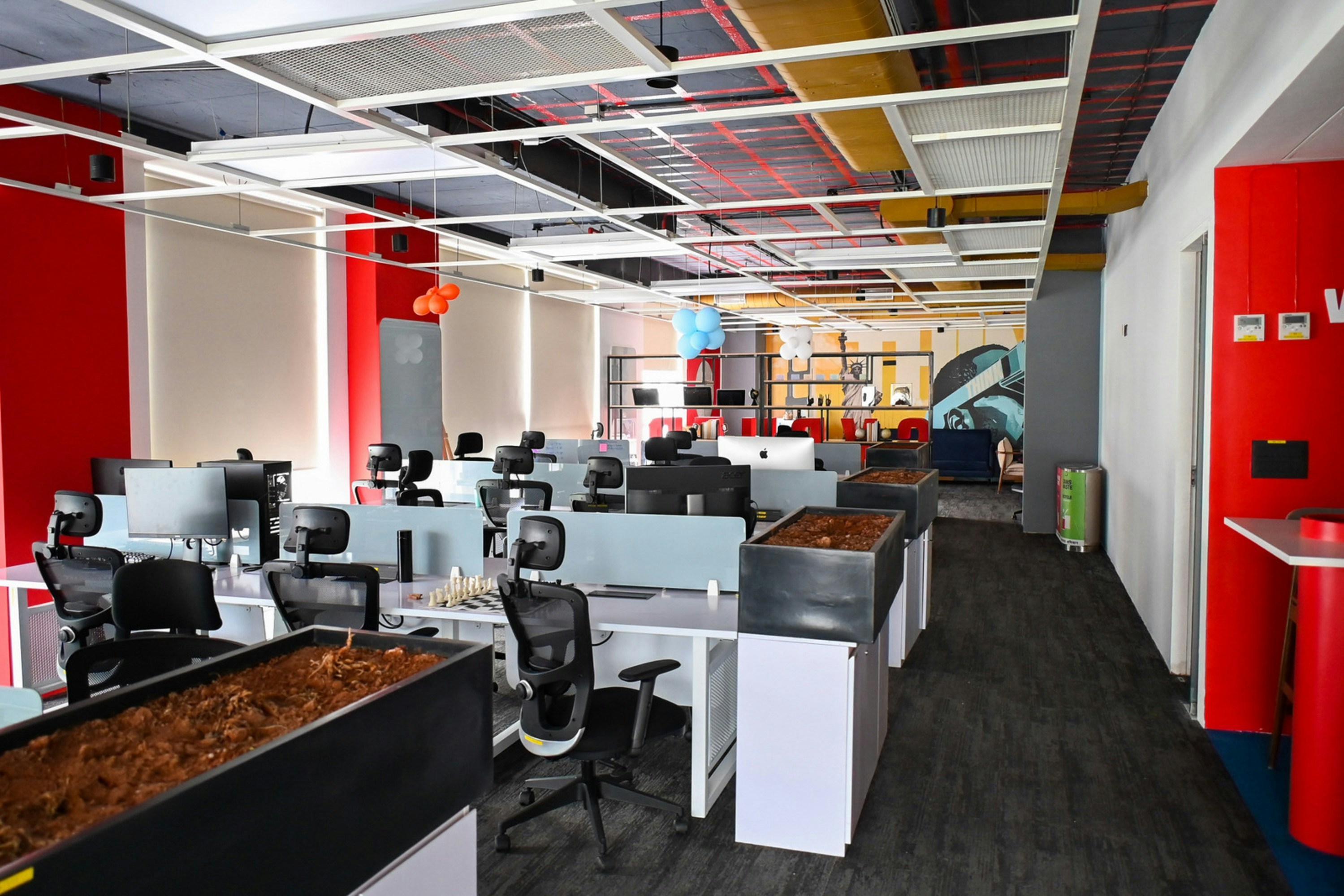 The Crozsi team workspace in Coimbatore