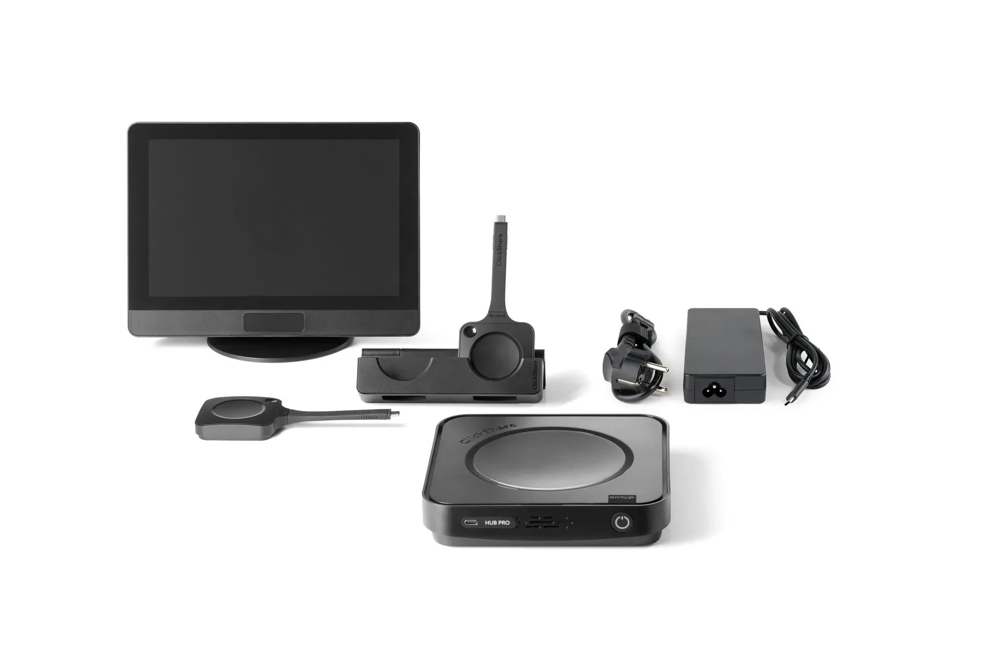 ClickShare Hub Pro and Control Panel Kit