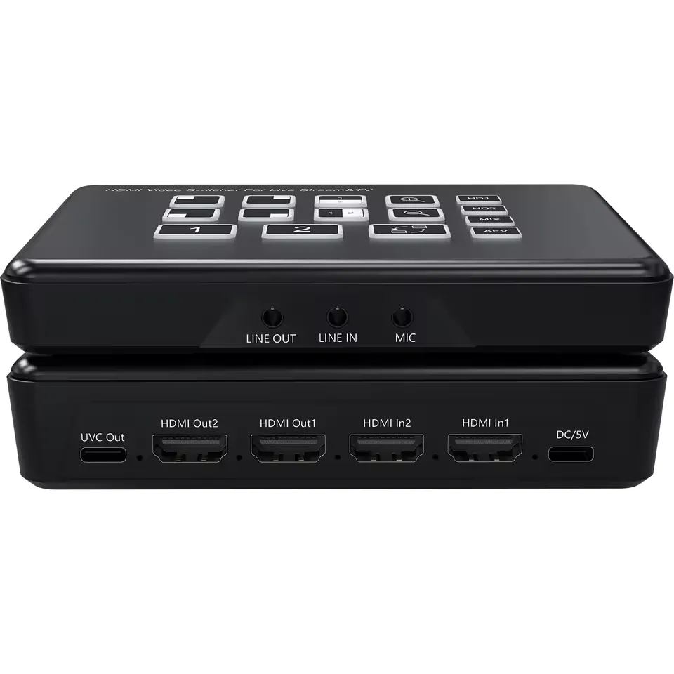 Videocast 2 Channel V2 Video Switcher