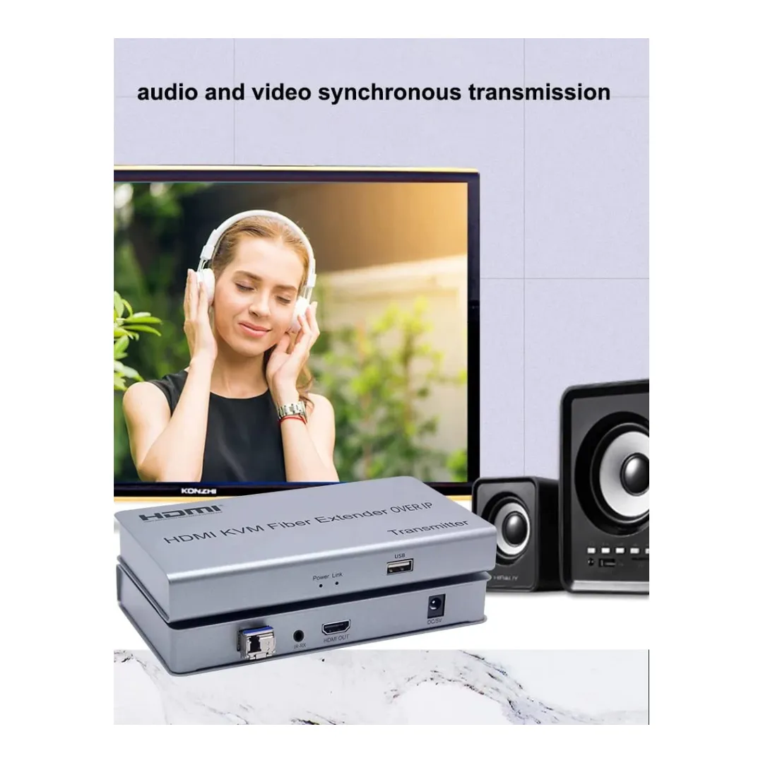 Videocast 20km HDMI USB KVM Fiber Extender — thumbnail 3