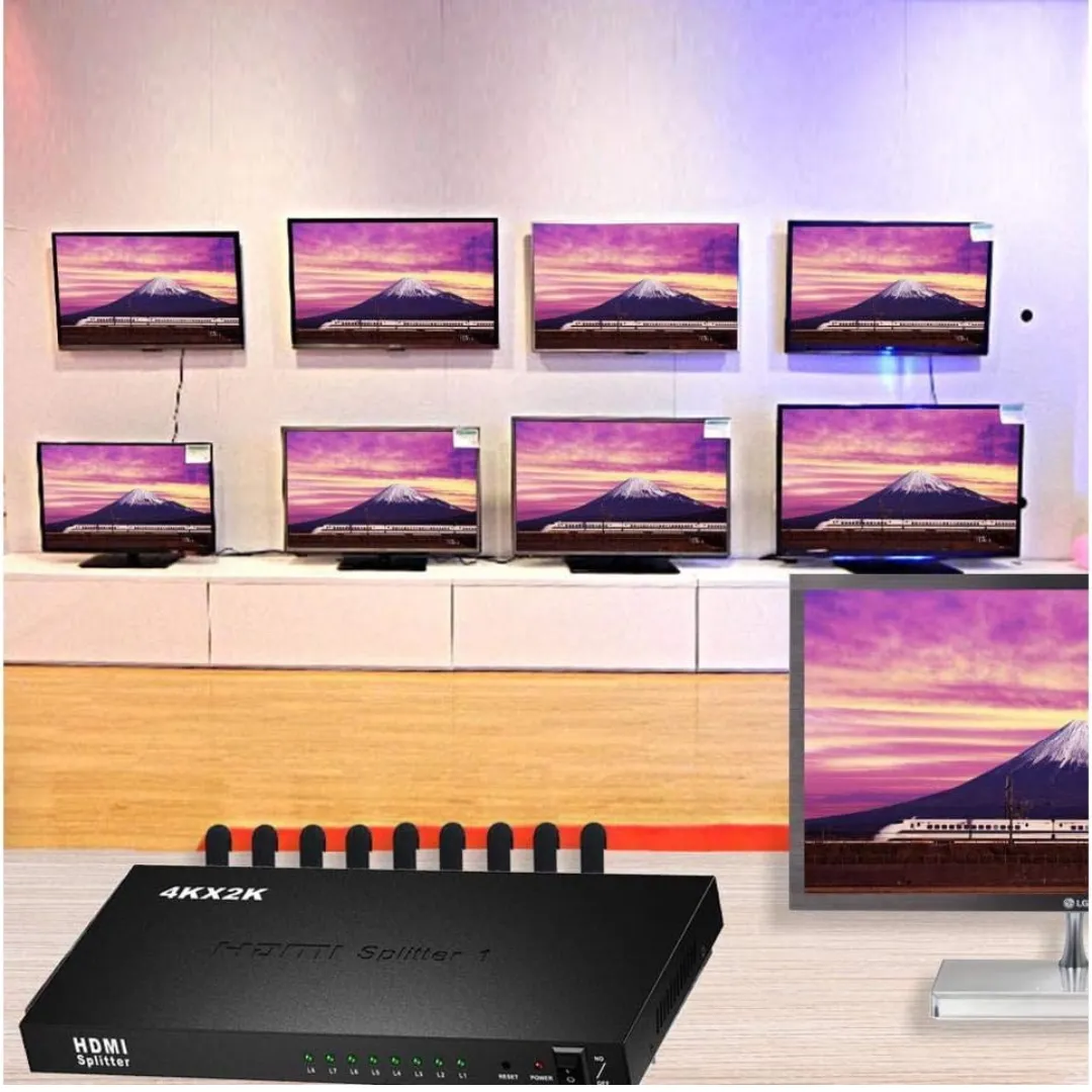 Videocast 4K HDMI Splitter 1x8 — thumbnail 2