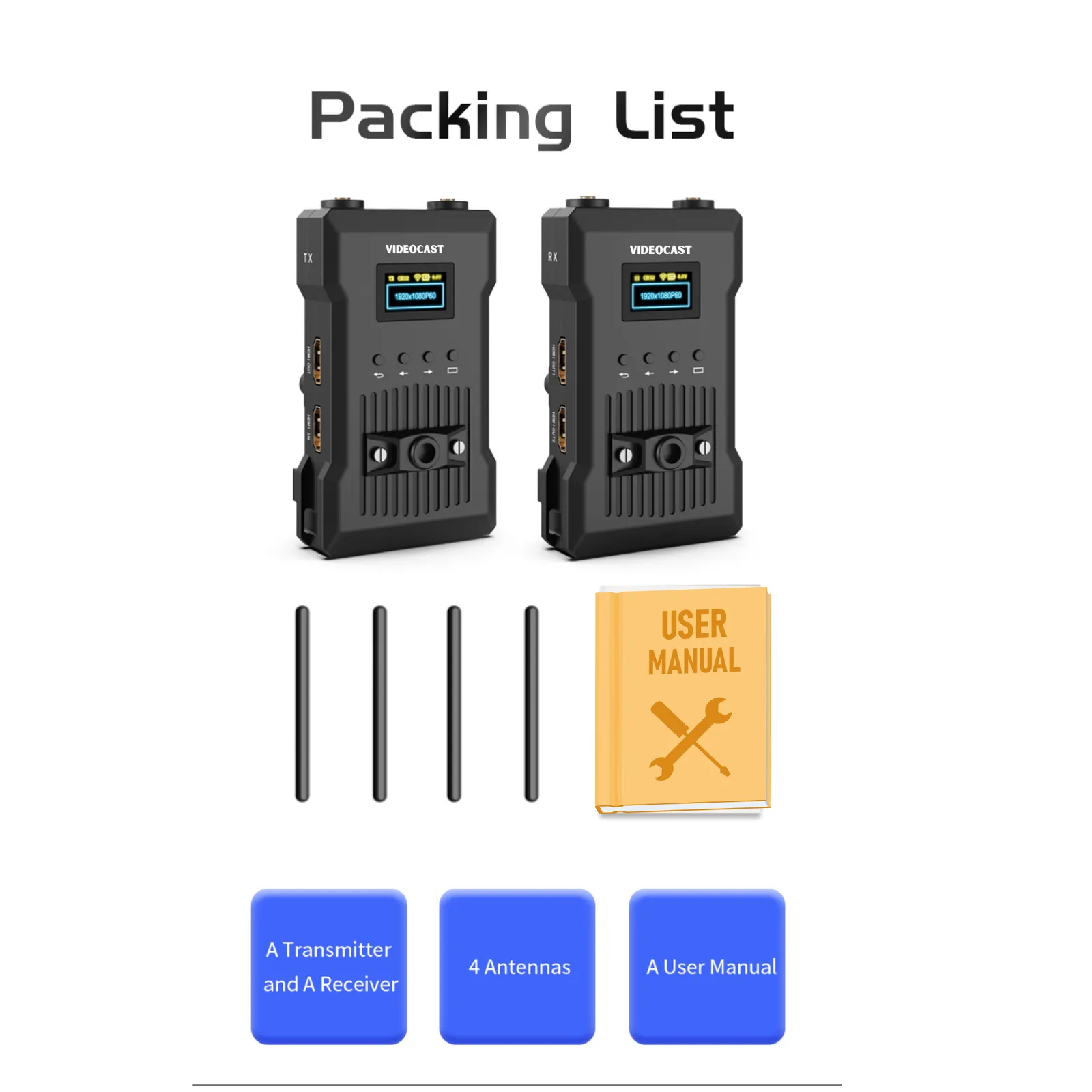 Videocast VC-TX300 Pro Wireless HDMI — thumbnail 14