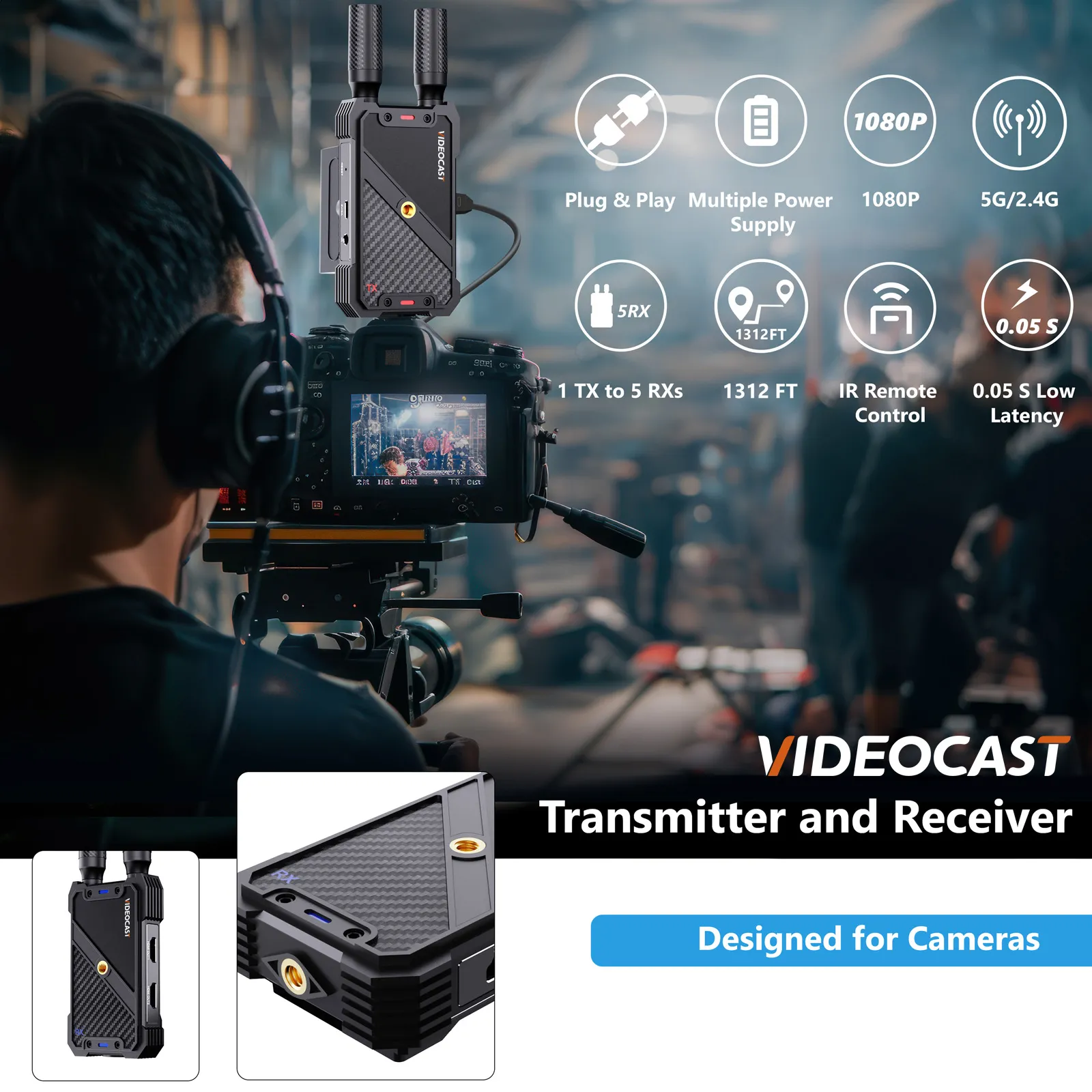 Videocast VC-TX821 Wireless HDMI — thumbnail 3
