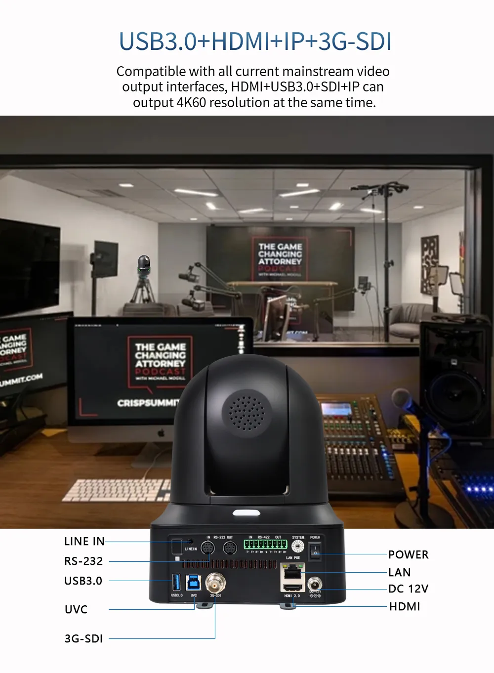 Videocast VC300 4K PTZ — thumbnail 3