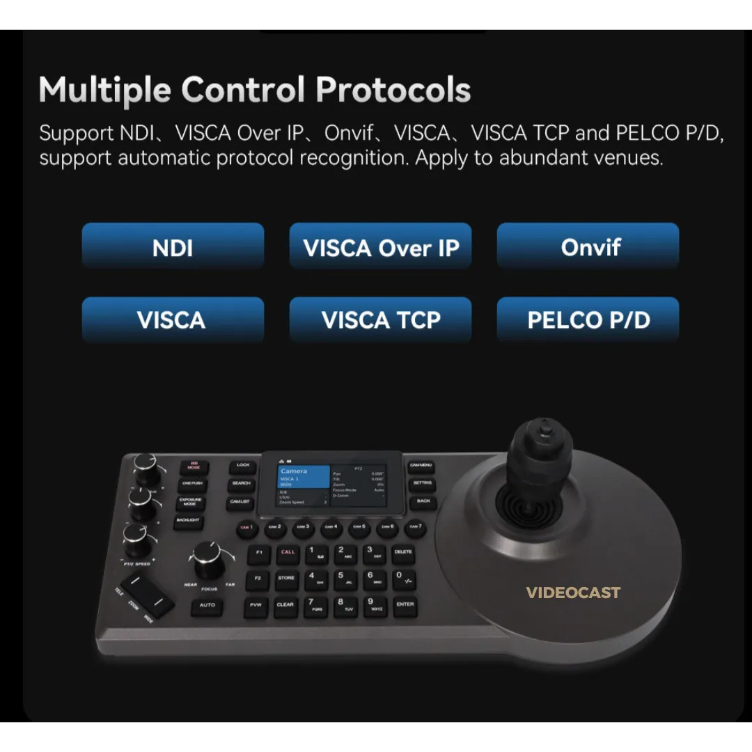 Videocast VC52 Pro PTZ Controller — thumbnail 5
