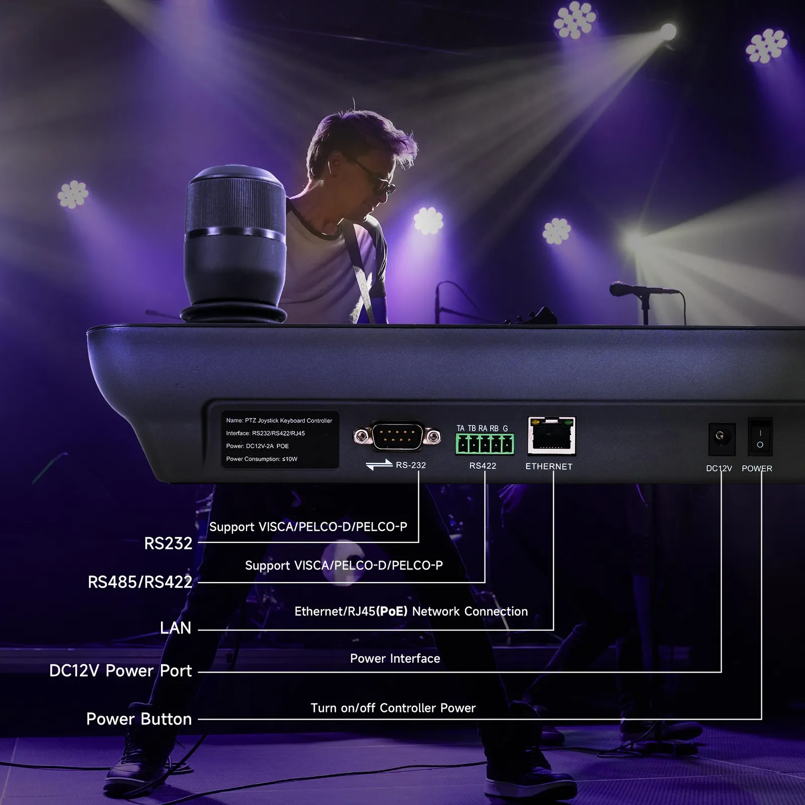 Videocast VC52N NDI PTZ Controller — thumbnail 2