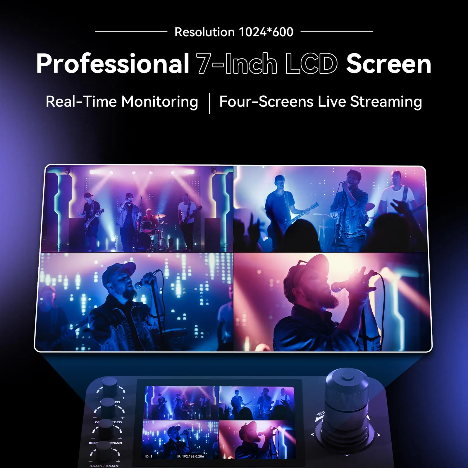 Videocast VC52N NDI PTZ Controller — thumbnail 3