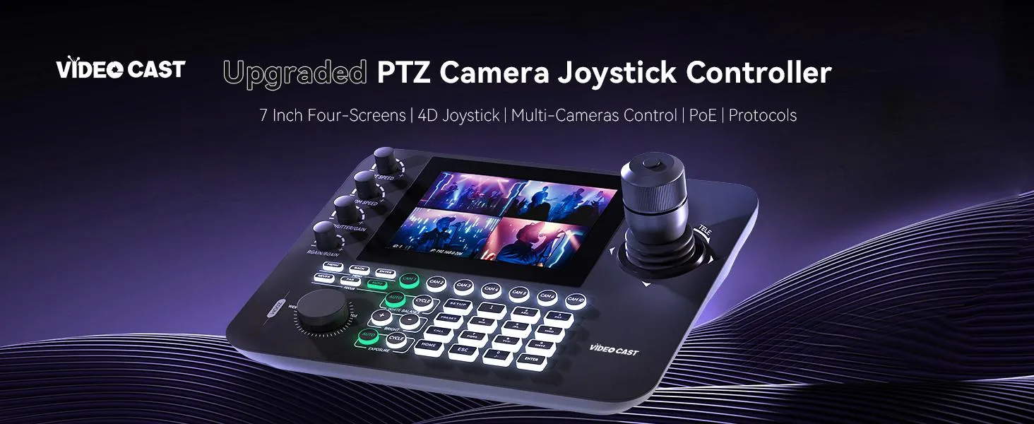 Videocast VC52N NDI PTZ Controller — thumbnail 5